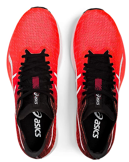 Кроссовки мужские ASICS Magic Speed Sunrise Red/White - Фото 6 большая
