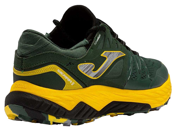 Кроссовки мужские Joma Sierra 5 Green/Yellow - Фото 3 большая