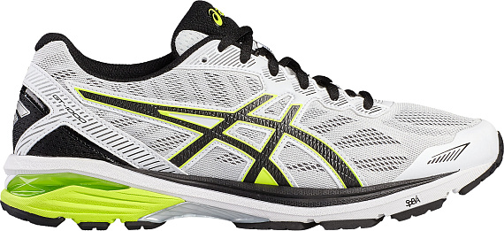 Кроссовки мужские ASICS Gt-1000 5 Белый/Желтый/Черный - Фото 1 большая