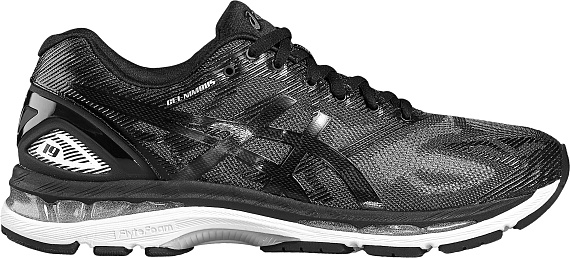 Кроссовки мужские ASICS Gel-Nimbus 19 Черный/Оникс/Серебристый - Фото 1 большая