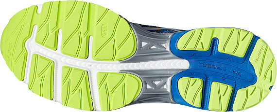 Кроссовки мужские ASICS Gel-Flux 4 Голубой/Серебристый/Черный - Фото 3 большая