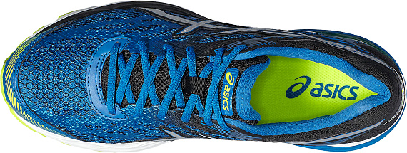 Кроссовки мужские ASICS Gel-Flux 4 Голубой/Серебристый/Черный - Фото 5 большая