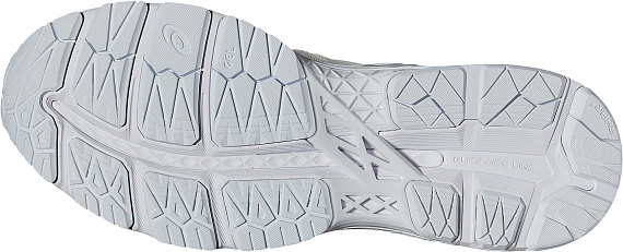 Кроссовки мужские ASICS Gel-Kayano 23 Белый/Матовый/Серебристый - Фото 3 большая