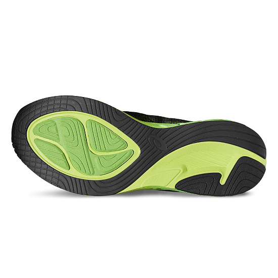 Кроссовки мужские ASICS Noosa Ff Черный/Светло Зеленый/Желтый - Фото 3 большая