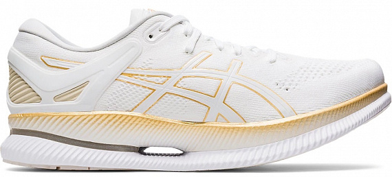 Кроссовки мужские ASICS Metaride White/Pure Gold - купить в магазине  Спорт-Марафон с доставкой по России