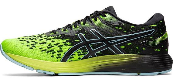Кроссовки мужские ASICS Dynaflyte 4 Black/Safety Yellow - Фото 6 большая