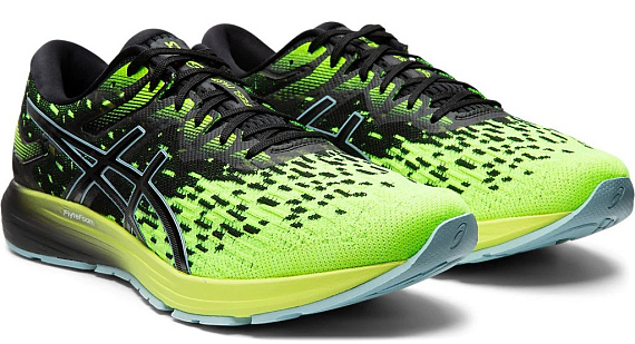 Кроссовки мужские ASICS Dynaflyte 4 Black/Safety Yellow - Фото 8 большая