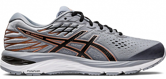 Кроссовки мужские ASICS GEL-Cumulus 21 Sheet Rock/Black - Фото 1 большая