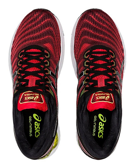 Кроссовки мужские ASICS GEL-Nimbus 22 Classic Red/Black - Фото 4 большая