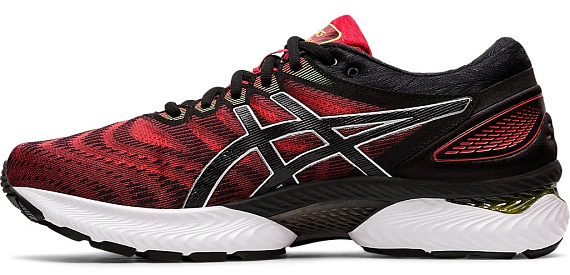 Кроссовки мужские ASICS GEL-Nimbus 22 Classic Red/Black - Фото 6 большая