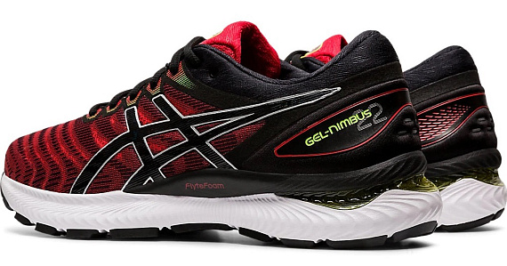 Кроссовки мужские ASICS GEL-Nimbus 22 Classic Red/Black - Фото 7 большая