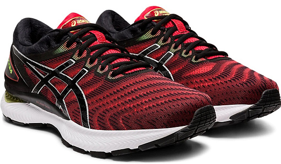 Кроссовки мужские ASICS GEL-Nimbus 22 Classic Red/Black - Фото 8 большая