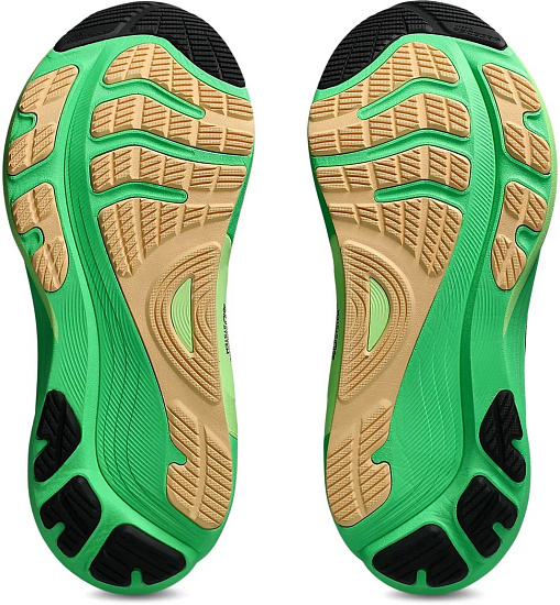 Кроссовки мужские ASICS Gel-Kayano 32 Black/Vital Green - Фото 7 большая
