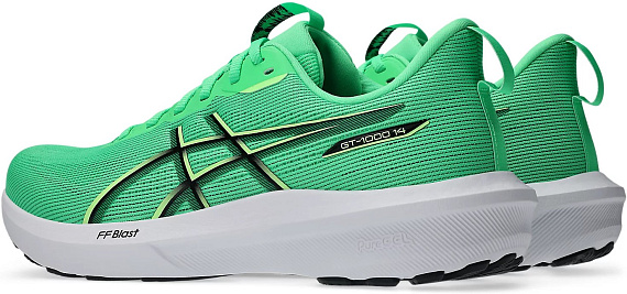 Кроссовки мужские ASICS Gt-1000 14 Vital Green/Illuminate Green - Фото 3 большая