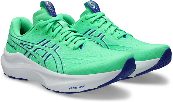 Кроссовки мужские ASICS Gt-2000 14 Vital Green/Cobalt Burst - Фото 2 большая