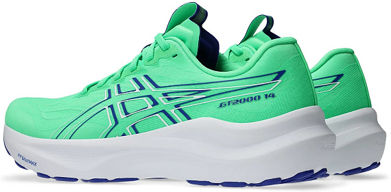 Кроссовки мужские ASICS Gt-2000 14 Vital Green/Cobalt Burst - Фото 3 большая