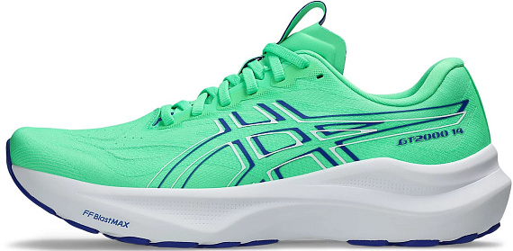 Кроссовки мужские ASICS Gt-2000 14 Vital Green/Cobalt Burst - Фото 8 большая