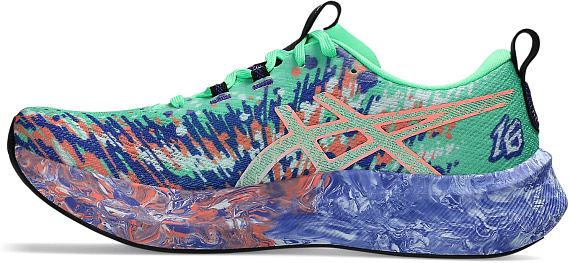 Кроссовки мужские ASICS Noosa Tri 16 Vital Green/Cobalt Burst - Фото 4 большая