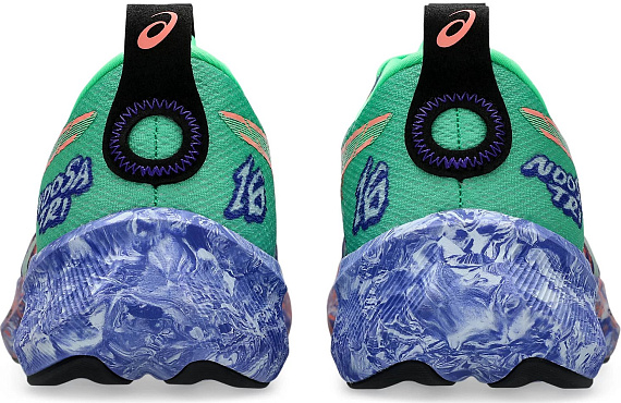 Кроссовки мужские ASICS Noosa Tri 16 Vital Green/Cobalt Burst - Фото 5 большая
