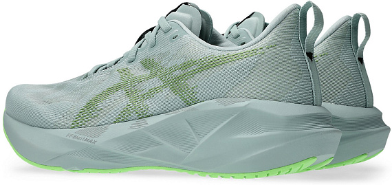 Кроссовки мужские ASICS Novablast 5 Cold Moss/Light Orange - Фото 3 большая