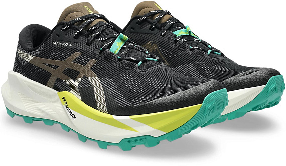 Кроссовки мужские ASICS Trabuco 14 Black/Clay Canyon - Фото 2 большая
