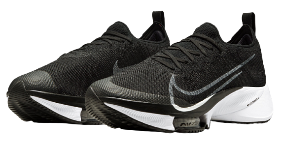Кроссовки мужские Nike Air Zoom Tempo NEXT% Black/Anthracite/Pure Platinum/White - Фото 2 большая
