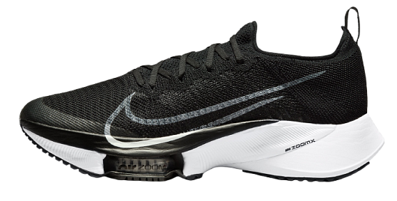 Кроссовки мужские Nike Air Zoom Tempo NEXT% Black/Anthracite/Pure Platinum/White - Фото 3 большая