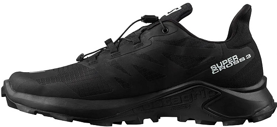 Кроссовки мужские Salomon Supercross 3 Black/Black/Black - Фото 3 большая
