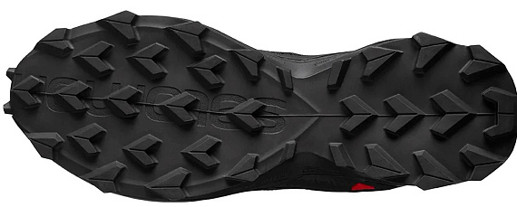 Кроссовки мужские Salomon Supercross 3 Black/Black/Black - Фото 6 большая