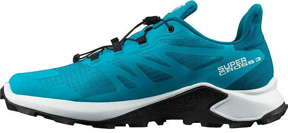 Кроссовки мужские Salomon Supercross 3 Reef/Wht/Crystl - Фото 3 большая