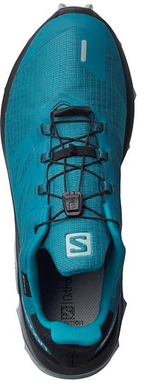 Кроссовки мужские Salomon Supercross 3 Reef/Wht/Crystl - Фото 4 большая