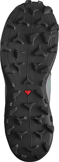 Кроссовки мужские Salomon Wildcross 2 Black/QuSh/Green G - Фото 5 большая