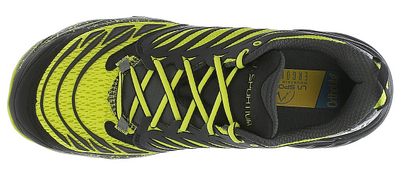 Кроссовки мужские La Sportiva Akasha Black/Sulphur - Фото 3 большая
