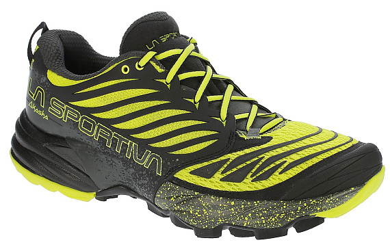 Кроссовки мужские La Sportiva Akasha Black/Sulphur - Фото 5 большая