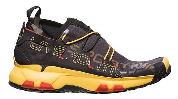 Кроссовки мужские La Sportiva Unika Black/Yellow - Фото 1 большая