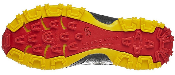 Кроссовки мужские La Sportiva Bushido II Black/Yellow - Фото 3 большая