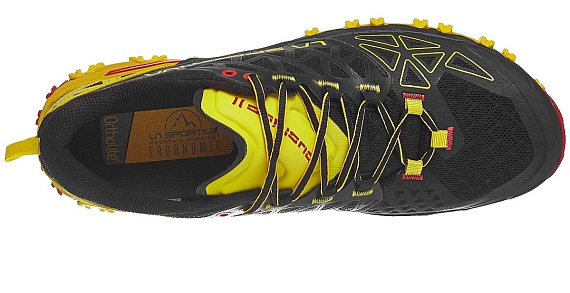 Кроссовки мужские La Sportiva Bushido II Black/Yellow - Фото 5 большая