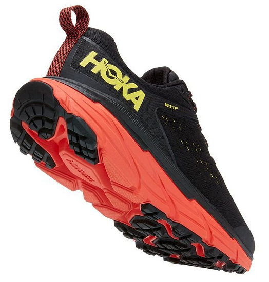 Кроссовки мужские Hoka Challenger ATR 6 GTX Black/Green Sheen - Фото 2 большая