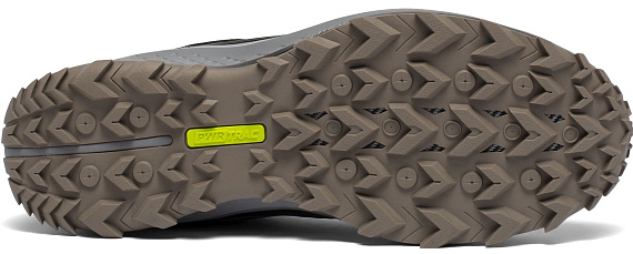 Кроссовки мужские Saucony Peregrine 11 Gtx Black/Gravel - Фото 4 большая