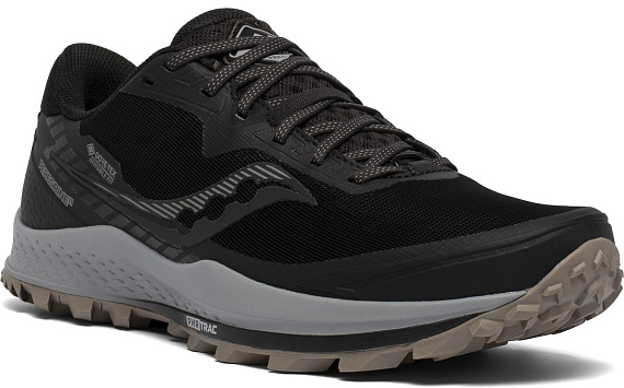 Кроссовки мужские Saucony Peregrine 11 Gtx Black/Gravel - Фото 5 большая