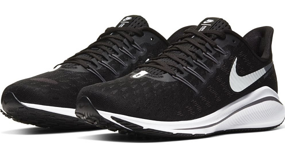 Кроссовки мужские Nike Air Zoom Vomero 14 Black/White-Thunder Grey - Фото 6 большая