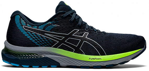 Кроссовки мужские ASICS Gel-Cumulus 22 French Blue/Black - Фото 1 большая