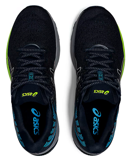 Кроссовки мужские ASICS Gel-Cumulus 22 French Blue/Black - Фото 6 большая