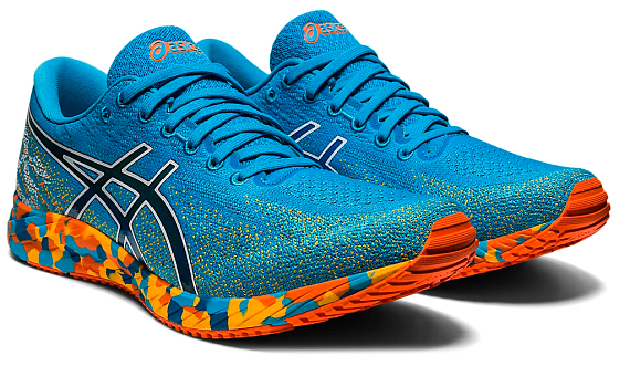 Кроссовки мужские ASICS Gel-Ds Trainer 26 Digital Aqua/Marigold Orange - Фото 3 большая