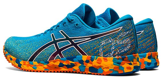 Кроссовки мужские ASICS Gel-Ds Trainer 26 Digital Aqua/Marigold Orange - Фото 4 большая