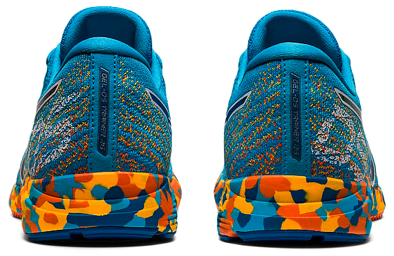 Кроссовки мужские ASICS Gel-Ds Trainer 26 Digital Aqua/Marigold Orange - Фото 6 большая