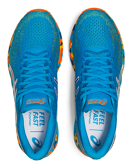 Кроссовки мужские ASICS Gel-Ds Trainer 26 Digital Aqua/Marigold Orange - Фото 7 большая