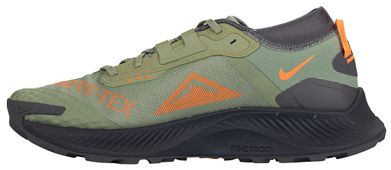 Кроссовки мужские Nike Pegasus Trail 3 GTX Oil Green/Iron Grey/Total Orange - Фото 5 большая