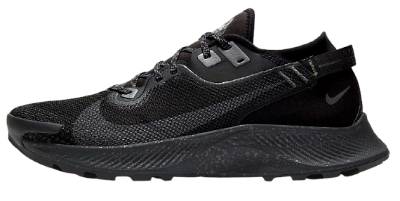 Кроссовки мужские Nike Pegasus Trail 2 GTX Black/Metallic Dark Grey/Iron Grey - Фото 9 большая
