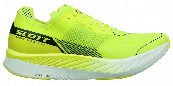 Кроссовки мужские Scott Speed Carbon RC Yellow/White - Фото 1 большая